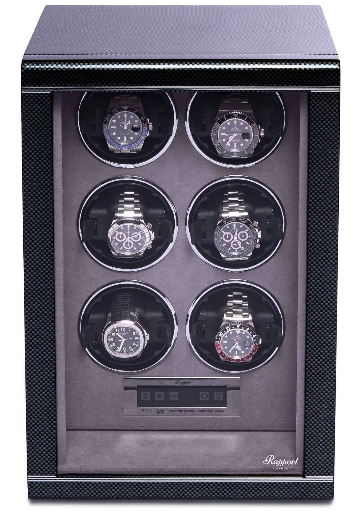 Rapport Watch Winder Formula 6 Carbon Fibre W566 Image 5