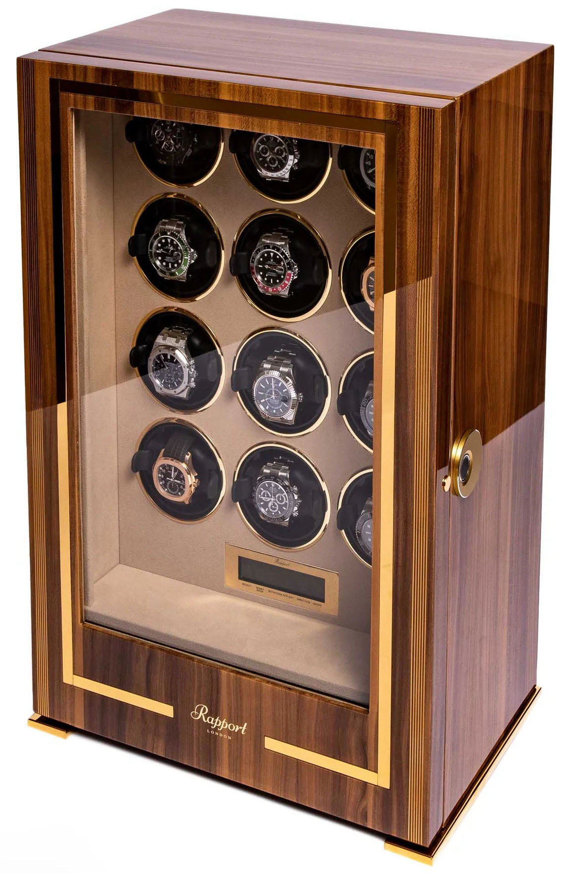 Rapport Watch Winder Paramount 12 Walnut¬† W312 Image 1
