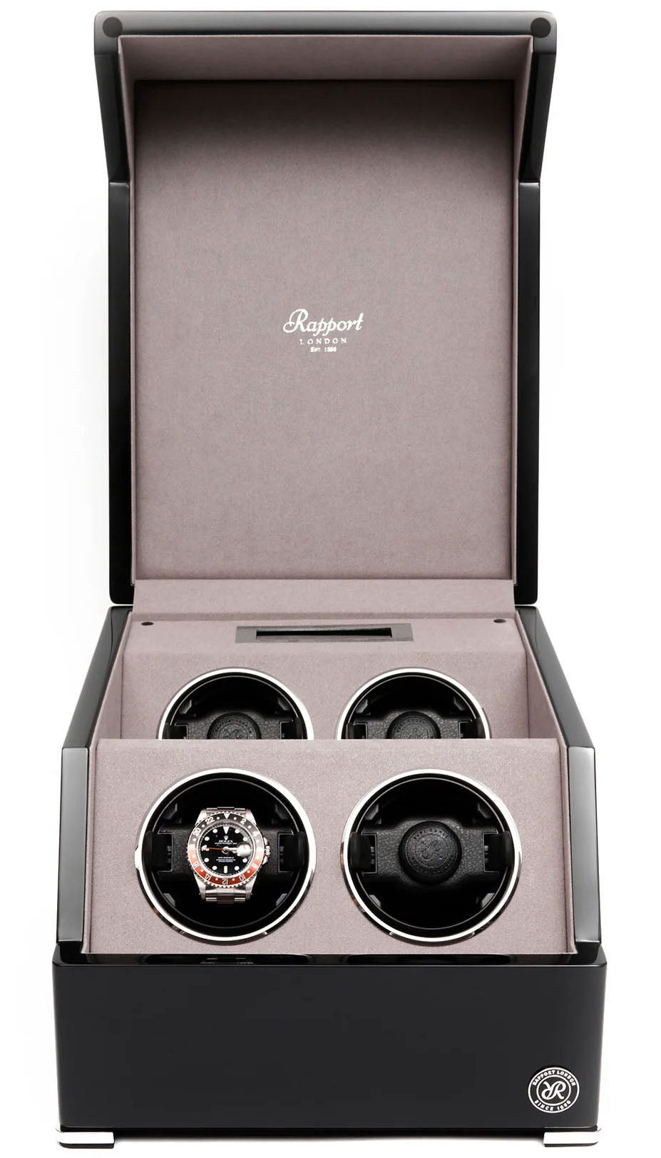 Rapport Watch Winder Perpetua III Quad Ebony W574 Image 2