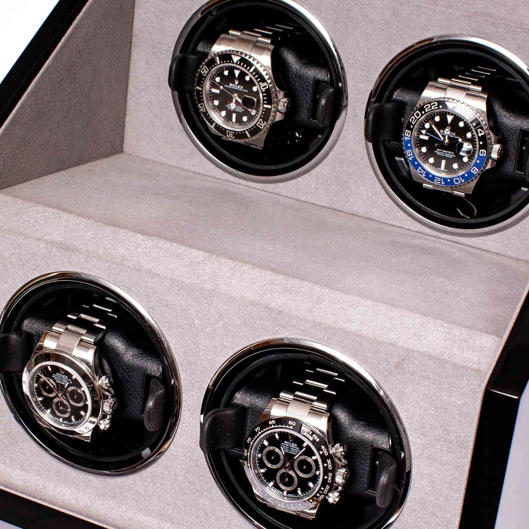 Rapport Watch Winder Perpetua III Quad Ebony W574 Image 4