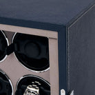 Rapport Watch Winder Quantum Quad Four Leather Blue W634 Image 4