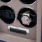 Rapport Watch Winder Quantum Quad Four Leather Blue W634 Image 5