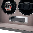 Rapport Watch Winder Quantum Quad Four Leather Grey W624 Image 3