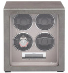 Rapport Watch Winder Quantum Quad Four Leather Grey W624 Image 7