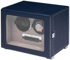 Rapport Watch Winder Quantum Quad Two Leather Blue W632 Image 1