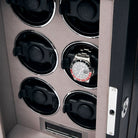 Rapport Watch Winder Roamer 6 Leather Black W656 Image 4