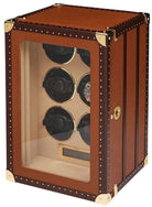 Rapport Watch Winder Roamer 6 Leather Brown W646 Image 1