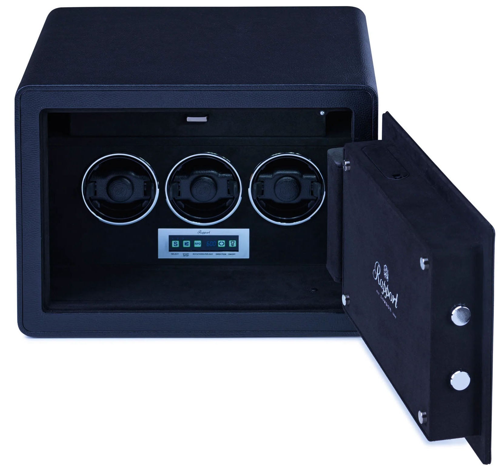 Rapport Watch Winder Savoy 3 Black W651 Image 1