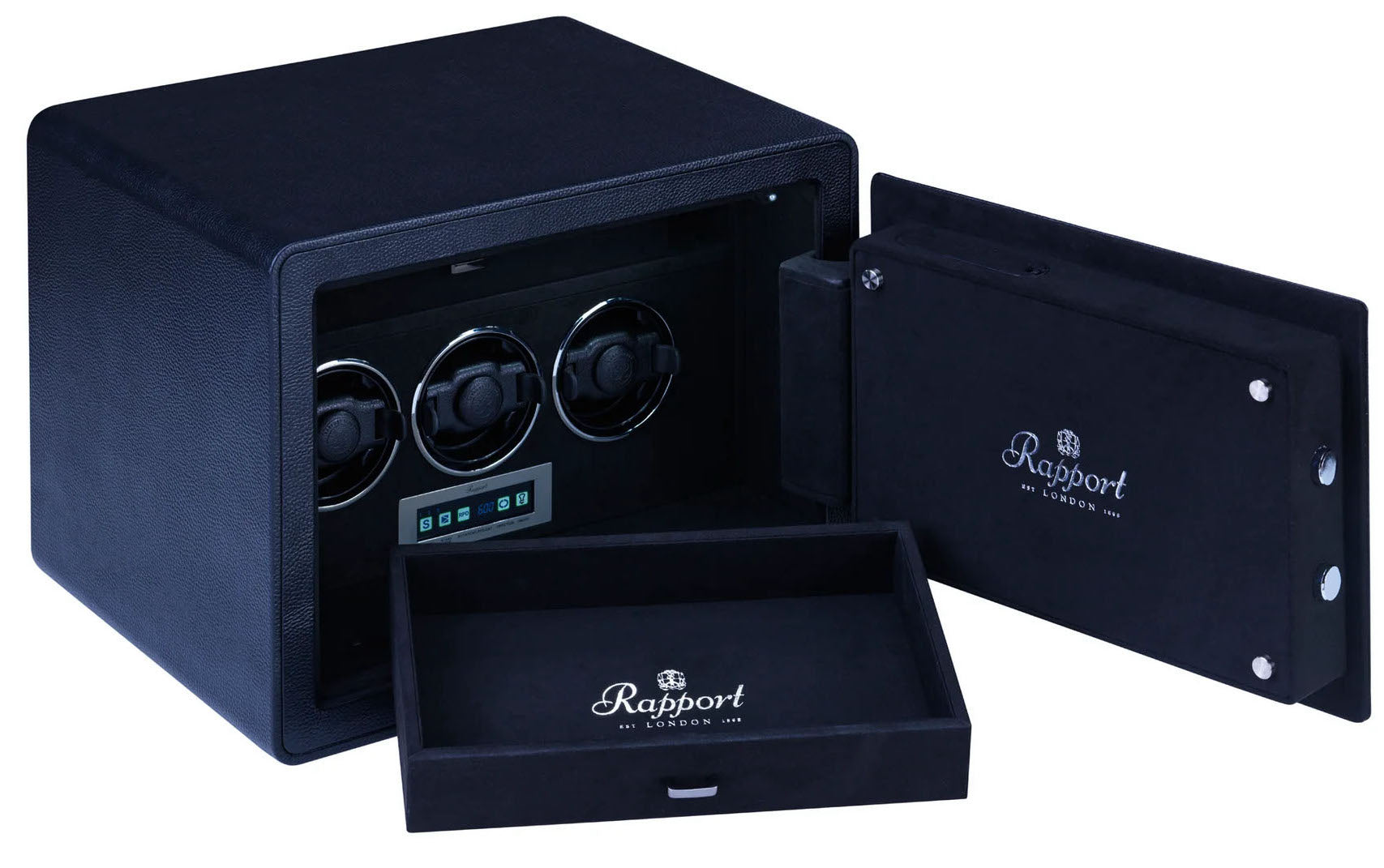Rapport Watch Winder Savoy 3 Black W651 Image 2