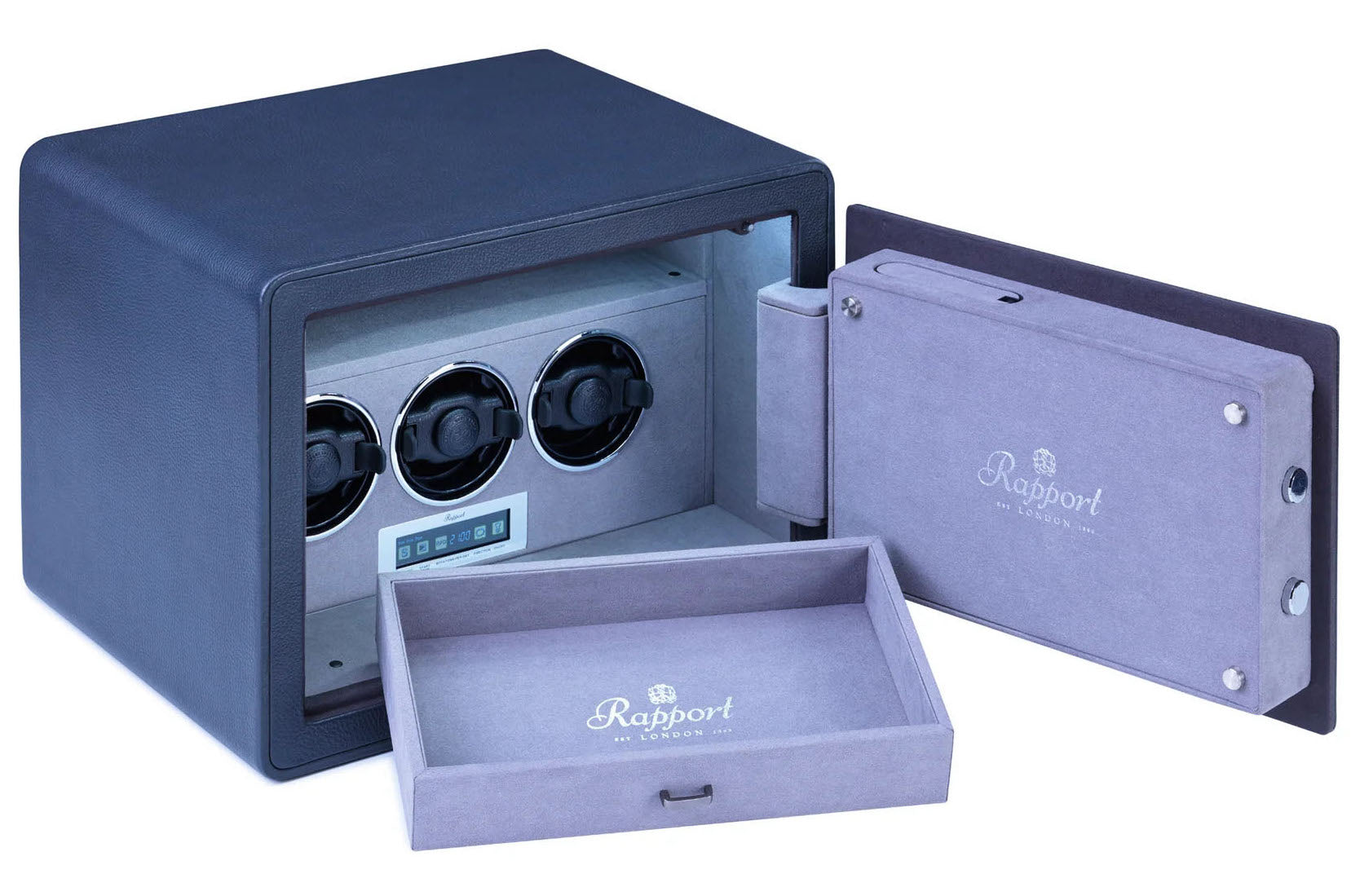 Rapport Watch Winder Savoy 3 Grey W650 Image 3