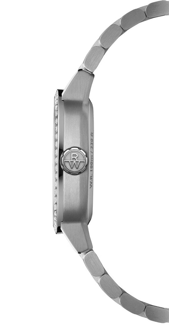 Raymond Weil Freelancer 60 Lab Green Ladies Bracelet Watch 2490-STS-52051 Image 2