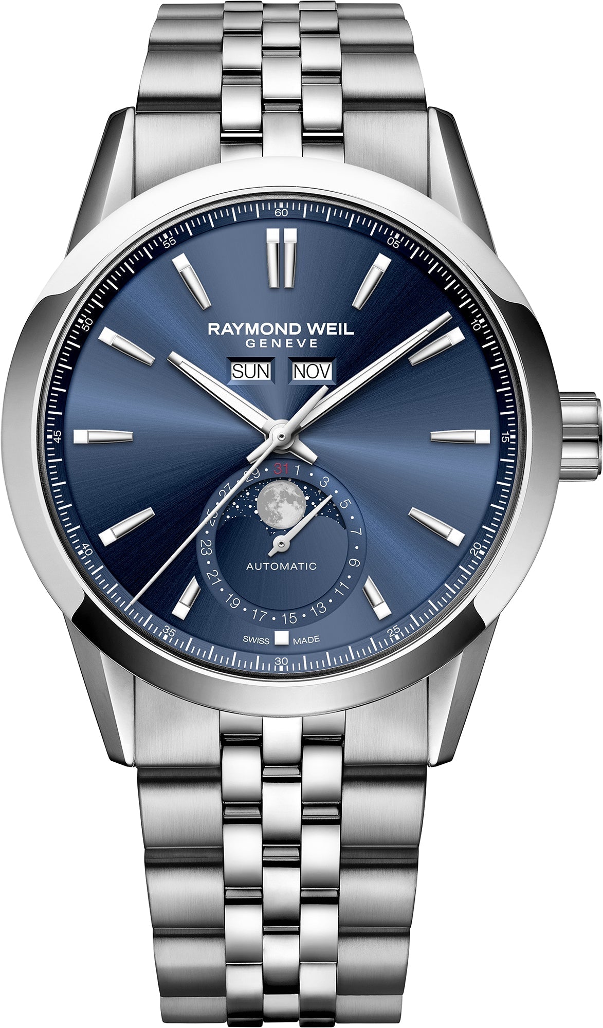 Raymond Weil Freelancer Complete Calendar 40mm Watch RMW-1755 Image 1