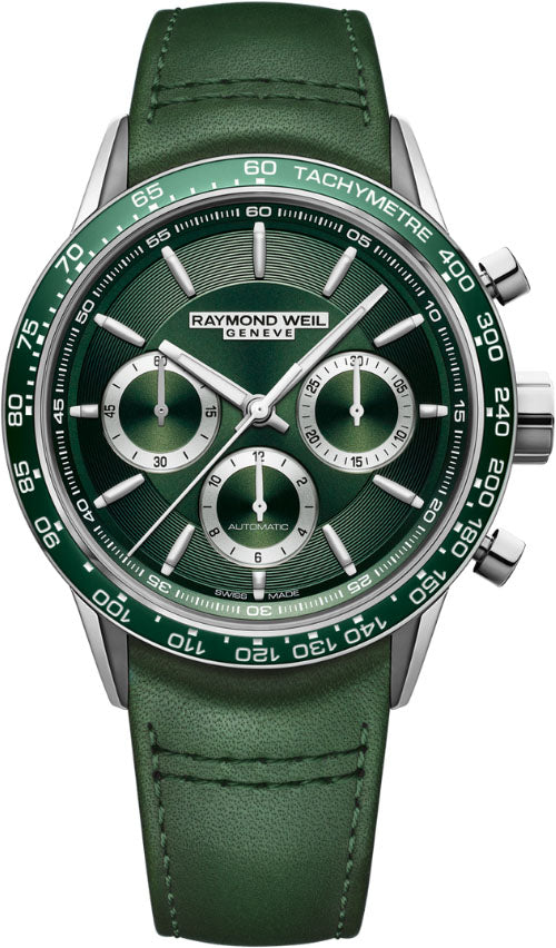 Raymond Weil Freelancer Green Mens D 7741-SC7-52021 Image 1