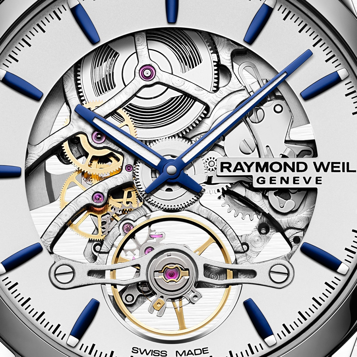 Raymond Weil Freelancer Skeleton Watch 2785-ST-65001 Image 2