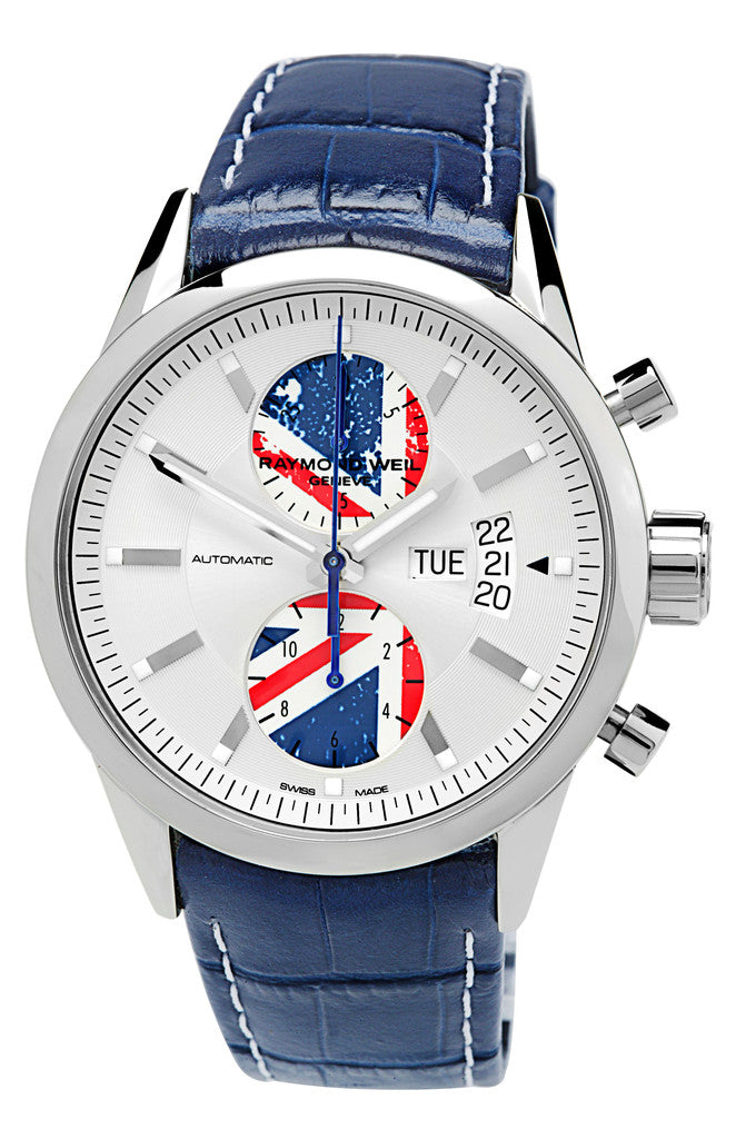 Raymond Weil Freelancer Union Jack D 7735-STC-65001-Union Jack Image 1