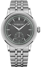 Raymond Weil Millesime Automatic Small Seconds Menthol Minute Track Bracelet Watch RMW-1768 Image 1