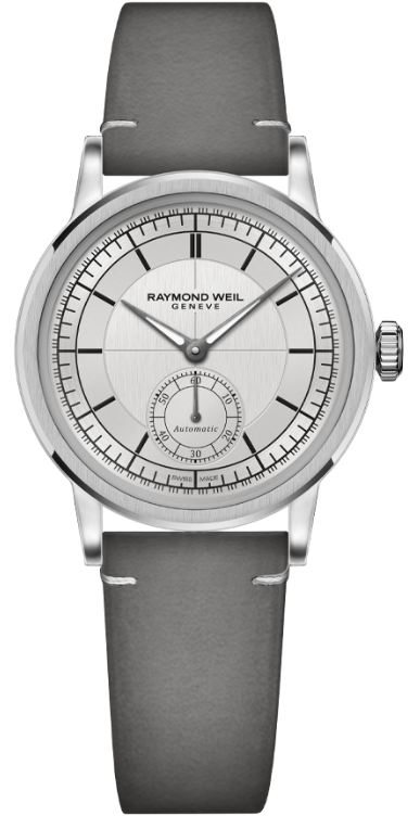 Raymond Weil Millesime Automatic Small Seconds Silver Watch RMW-1766 Image 1