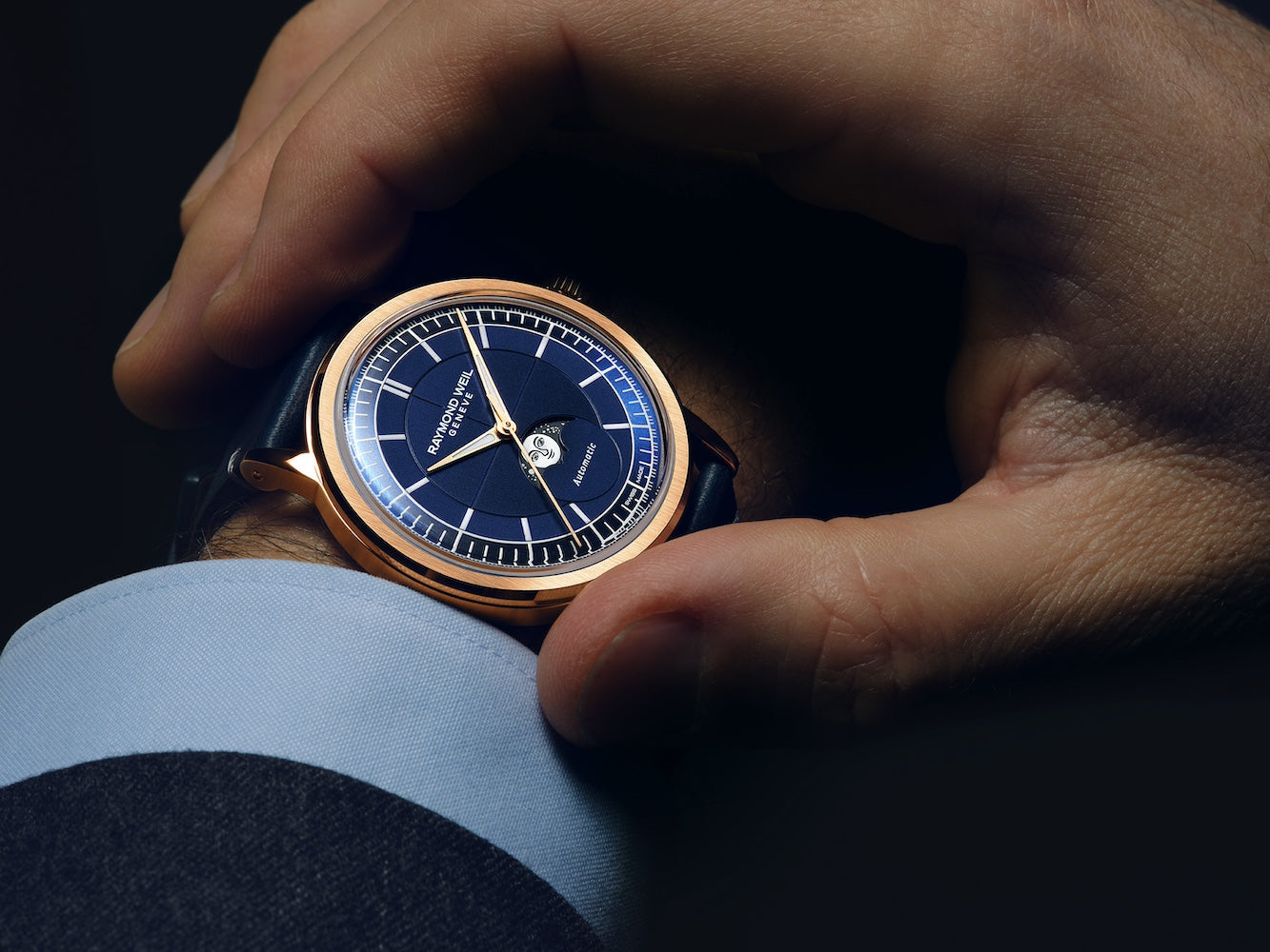 Raymond Weil Millesime Moon Phase 39.5mm Watch RMW-1721 Image 5