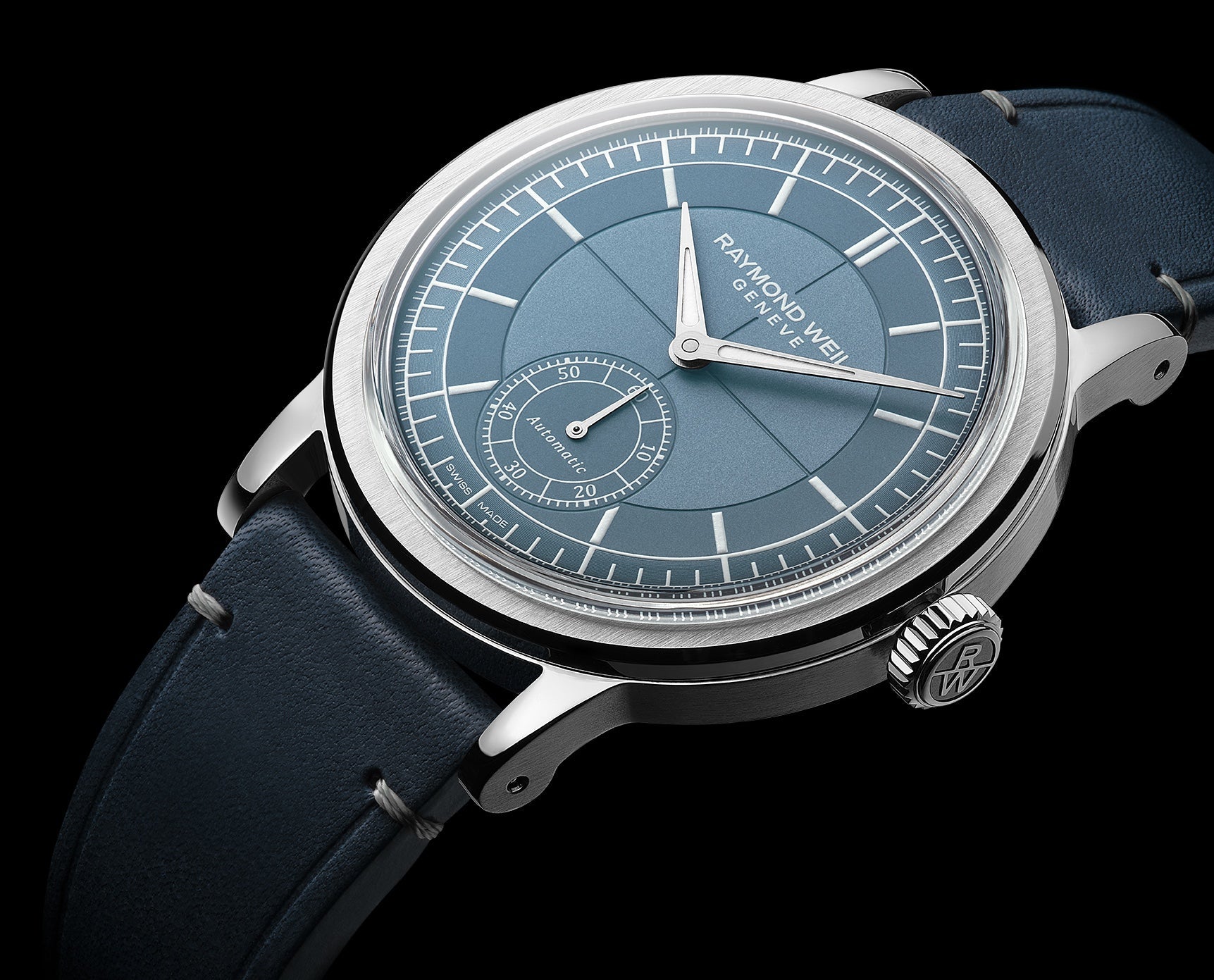 Raymond Weil Millesime Small Seconds Blue Denim Watch 2930-STC-50011 Image 5