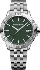 Raymond Weil Tango Classic Quartz Green Watch 8160-ST-52041 Image 1