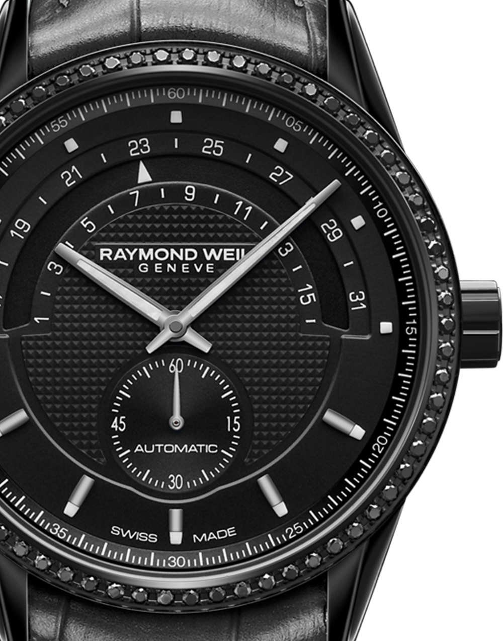Raymond Weil Watch Freelancer Black Diamond Lady 2778-BKS-20001 Image 3