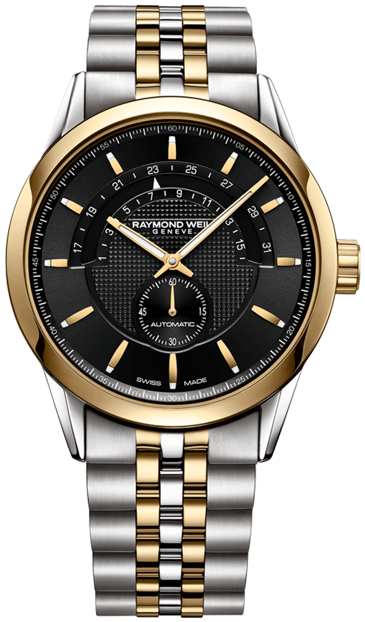 Raymond Weil Watch Freelancer Half Moon Opening Date Window D 2738-STP-20001 Image 1