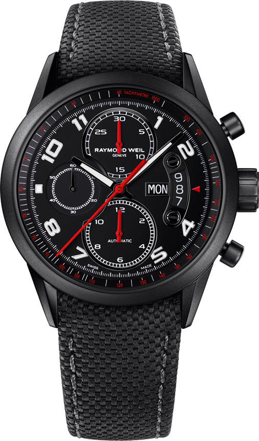 Raymond Weil Watch Freelancer Mens D 7730-BK-05207 Image 1
