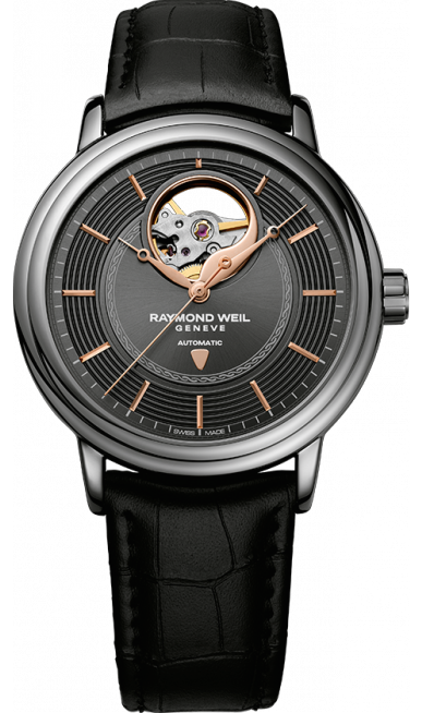 Raymond Weil Watch Maestro Open Wheel Guitar Music Special Edition D 2827-SL5-MILOS Image 1