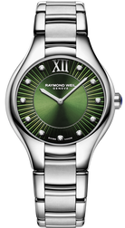 Raymond Weil Watch Noemia Green Ladies 5132-ST-52181 Image 1