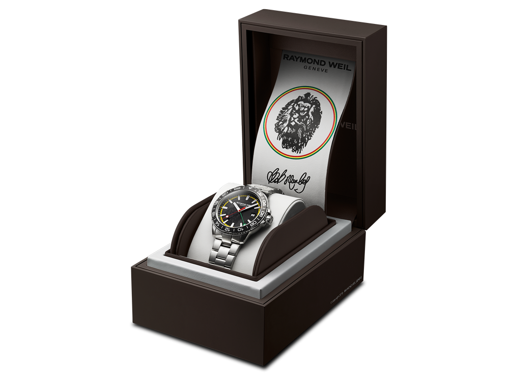 Raymond Weil Watch Tango GMT Bob Marley Limited Edition 8280-ST1-BMY18 Image 4