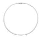 Recarlo Anniversary 18ct White Gold 2.50ct Diamond Necklace REC-272 Image 1