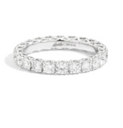 Recarlo Anniversary 18ct White Gold Diamond Ring REC-276 Image 1