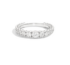Recarlo Anniversary 18ct White Gold Diamond Ring REC-277 Image 1
