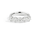 Recarlo Anniversary 18ct White Gold Diamond Ring REC-285 Image 1