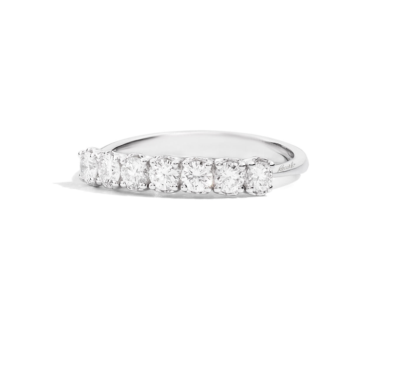 Recarlo Anniversary 18ct White Gold Diamond Ring REC-302 Image 1