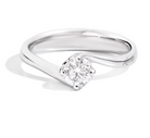Recarlo Anniversary 18ct White Gold Diamond Ring REC-321 Image 1