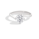 Recarlo Anniversary 18ct White Gold Diamond Ring REC-321 Image 2