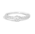 Recarlo Anniversary 18ct White Gold Diamond Ring REC-334 Image 1