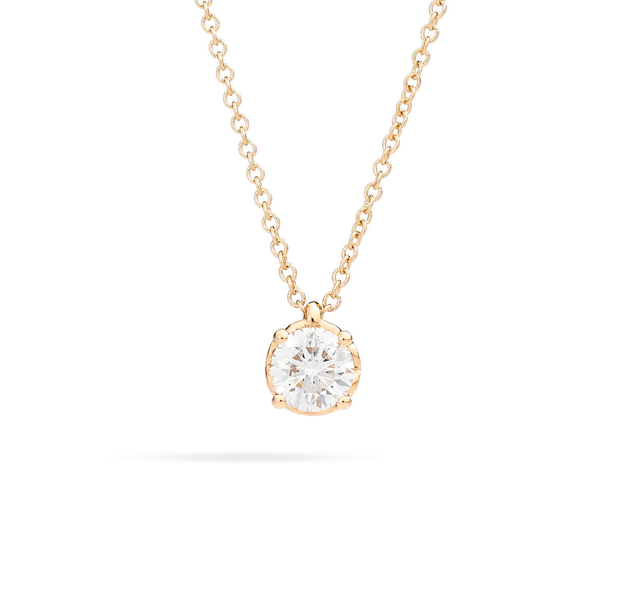 Recarlo Anniversary 18ct Yellow Gold 0.47ct Diamond Pendant REC-274 Image 1