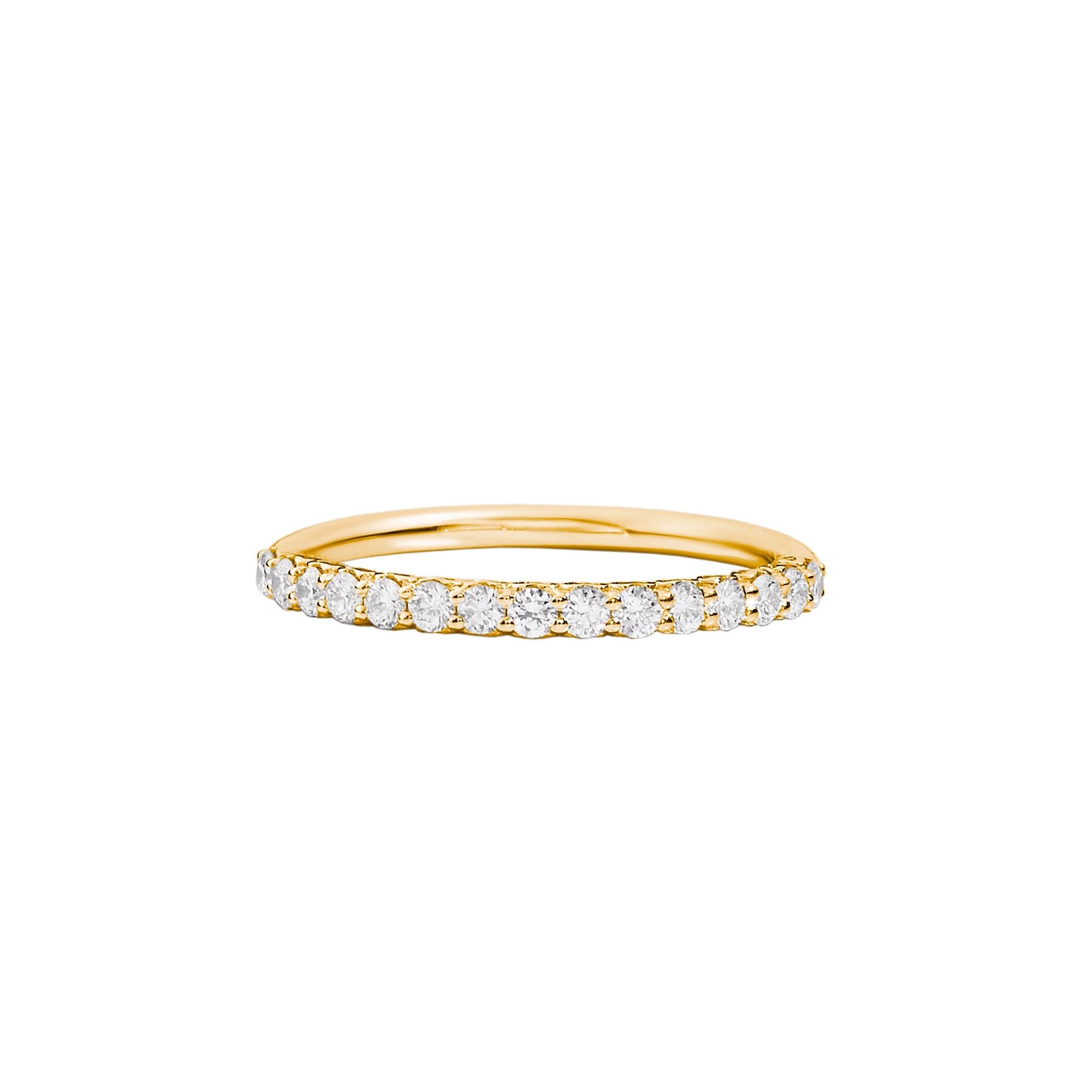 Recarlo Anniversary 18ct Yellow Gold Diamond Ring REC-317 Image 1