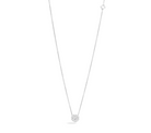 Recarlo Anniversary Halo 18ct White Gold Diamond Pendant REC-360 Image 1