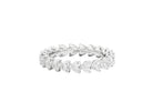 Recarlo Anniversary Love 18ct White Gold Diamond Heart Ring REC-403 Image 1