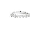Recarlo Anniversary Love 18ct White Gold Diamond Heart Ring REC-405 Image 1