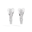 Recarlo Contrarie 18ct White Gold Diamond Earrings E01CM747 Image 1