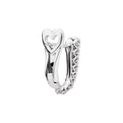 Recarlo Contrarie 18ct White Gold Diamond Earrings E01CM747 Image 2