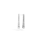 Recarlo Contrarie 18ct White Gold Diamond Earrings E01PL747 Image 1
