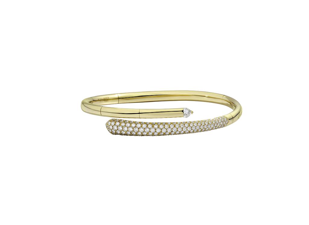 Recarlo Contrarie 18ct Yellow Gold Diamond Bracelet B67CP033/G205 Image 1