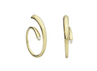 Recarlo Contrarie 18ct Yellow Gold Diamond Earrings REC-028 Image 1