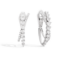 Recarlo Duo 18ct White Gold 3.49ct Diamond Earrings REC-045 Image 1