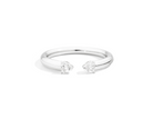 Recarlo More 18ct White Gold 0.20ct Diamond Ring REC-137 Image 1